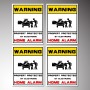 warning sign labels Australia