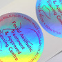 Printed Security Hologram Stickers